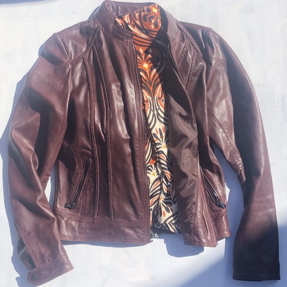 OVERLAND Jackets & Coats Leather Jacket By Overland Poshmark